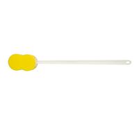 HOMECRAFT Sponge Back Brush Bath - Brush with Long Handled Sponge, Bendable Shower Back Washer & Scrubber, Bath Brush Long Handle for Elderly, Disabled & Limited Mobility, Soft Exfoliating