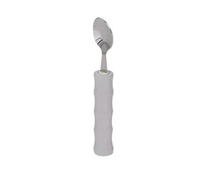 Homecraft Standard Foam Cutlery, Arthritis Aids, For Weak Grip, Easy Grip Eating Utensils for Elderly or Disabled, Teaspoon, Ivory, 1 count
