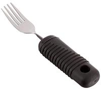 Homecraft Sure Grip Bendable Fork, Slip Resistant, Ensure Secure Grip, Rubber Handles Improve Grip, Flexible and Wide, Non-Slip Handle