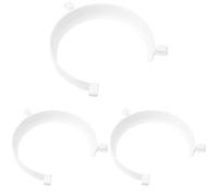 Homecraft Surround Incurve Plate, Dinning Aid Non Slip Plate Guard for Elderly, Disabled and Handicapped Individuals (Pack of 3)