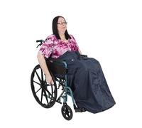 Homecraft Wheelchair Standard Cosy, Zip Blanket, Fleece Lined Warm and Comfortable Wheelchair, Mobility Scooter and Electric Scooter Blanket