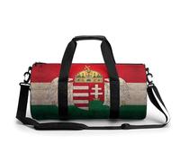Homect with Hungarian Flag Casual Gym Bag for Men Women Lightweight Small Sports Duffle Bags for Workout Travel