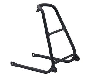 HomeDecTime Alloy Rear Rack Lightweight Cargo Holder Stand For Folding Bike Refit - Black