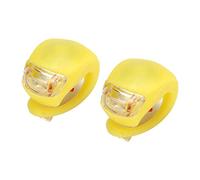 HomeDecTime Waterproof 2-LED Bike Light Scooter Lamp - Yellow