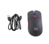 HOMEDEK AI Intelligent Voice Wireless Mouse AI Intelligent Speech Recognition Mouse Business Office Black