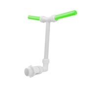 HOMEDEK Fluorescent Pool Decoration Fountain, Adjustable Cooling for Garden with Swimming Pool Waterfall Stand