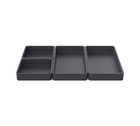 HOMEDEK Sheet Pan Dividers for Easy Cooking & Meal Prep - Oven, Microwave, Dishwasher, Fridge- Friendly Nonstick Silicone Trays Baking Trays Set Kit