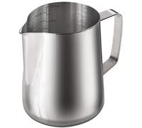 homEdge Espresso Steaming Pitchers 20 OZ / 600ml, Stainless Steel Frothing Pitcher with Measurement Scale