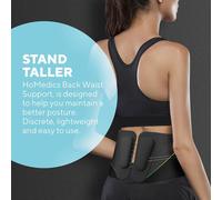 HoMedics Back Waist Support For Work Gym Belt - Orthopaedic Posture Corrector