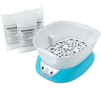 HOMEDICS Paraspa Plus Paraffin Bath - White & Blue, Blue,White