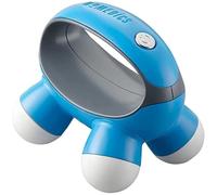 HoMedics Quatro Mini Hand-Held Massager with Hand Grip, Battery Operated (Color May Vary)