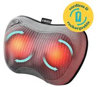 HoMedics Rechargeable Shiatsu Heated Massage Pillow