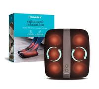 Homedics Shiatsu Deluxe Foot Massager with Heat - 28 Rotating Nodes