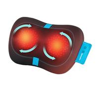 Homedics Shiatsu Portable Massage Pillow with Heat - Back, Neck & Shoulder