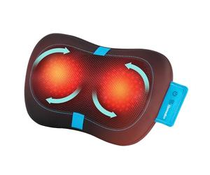 Homedics Shiatsu Portable Massage Pillow with Heat - Back, Neck & Shoulder
