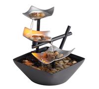 HoMedics Tabletop Fountain, 1, Black, 1 Count (Pack of 1)