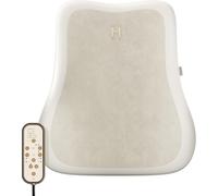 Homedics Bridge Vibroacoustic Massage Cushion - Back Massager for Chair with NanoPulse Technology, 5 Audio Tracks & Bluetooth Streaming, Low-Frequency Sound Waves to Calm Body and Mind, Remote Control