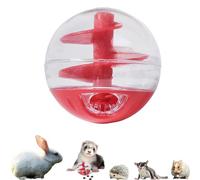 Homedy Crafts Ferret Treat Ball Interactive Toy Balls (S, Spiral)