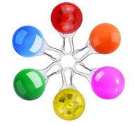 Homeet 6Pcs Safety Dog Pet Collar Flashing Light Clip-on Led Light with 3 Flashing Modes for Night Walking, for Dogs, Runners, Joggers