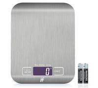 HomeFashion 5kg 1g 11lb Digital Kitchen Scales Food Scale with stainless stee...