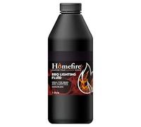 Homefiire Charcoal Lighting Fluid | Odourless & Instant | Quick & Easy to Light | Outdoor BBQ | Firepit | 1ltr
