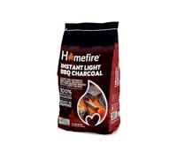Homefire Instant Light BBQ Charcoal, 2kg Pack, Ready in 20 Minutes