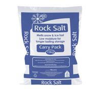 Homefire Rock Salt Carry Pack 15Kg X 1, Effective Ice And Snow Melting For Driveways Paths Walkways