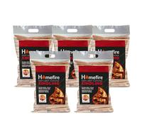 Homefire Sustainably Sourced Supapak Wood Kindling, for Wood Burners, Open Fires, Multi-fuel Stoves (5 Packs)