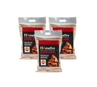 Homefire Sustainably Sourced Supapak Wood Kindling, for Wood Burners, Open Fires, Multi-fuel Stoves (Pack of 3)