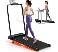 HomeFitnessCode 8% Incline Walking Pad, Foldable Treadmill for Home Use
