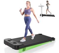 HomeFitnessCode Walking Pad Treadmill 7% Incline, Treadmills for Home, 2.5HP Portable Electric Under Desk Treadmill with LED Display & Remote, Adjustable Speed, No Assembly (Dark Black)