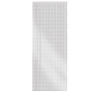 Homefront Fly Screens for Doors 90cm x 210cm Aluminium Metal Chain Link Curtain for Doorways, Adjustable for Keeping Out Flies, Insects, Wasps, Metal Indoor and Outdoors Blind (Silver)