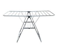 Homefront Clothes Airer Dryer - Lightweight & Foldable Design - Adjustable Side Wings & Fitted Shoe Racks