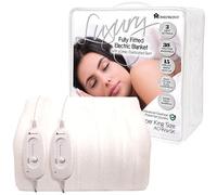 Homefront Electric Blanket Superking Size Dual Control, Built In Advanced Overheat Protection System with Auto Safety Shut Off