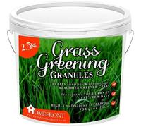 Homefront Grass Greening Granules Lawn Fertiliser - Strengthens, Greens and Creates Healthier Grass 2.5kg