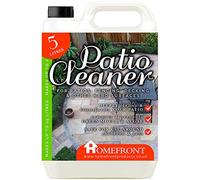 Homefront Patio Cleaner Suitable for all Hard Surfaces Concentrated Formula to Remove Dirt Unwanted Growth Grime Lichen Green Mould and Algae Easy to Use Fluid 5 litres