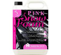 Homefront Pink Coloured Snow Foam Car Shampoo - Produces Super Thick Foam - Vehicle Cleaning Detailing Strawberry Fragrance 5L