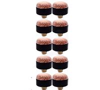 Homegames 10 x 10mm Pool Snooker Billiards Screw on Cue Tips