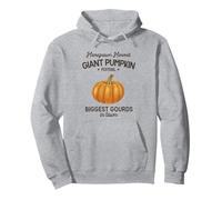 Homegrown Harvest Giant Pumpkin Festival Biggest Gourds Fall Pullover Hoodie