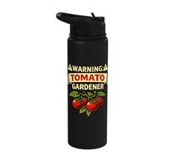 Homegrown Tomatoes Gardening Lover Tomato Gardener Stainless Steel Insulated Water Bottle