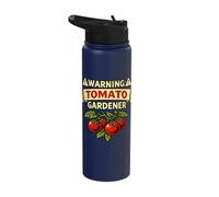 Homegrown Tomatoes Gardening Lover Tomato Gardener Stainless Steel Insulated Water Bottle