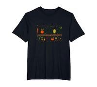 Homegrown Veggie Garden Delight Print for Food Lovers T-Shirt, Men's Big and Tall, Black, 5X Tall