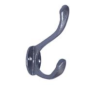 HomeHarmony® Antique Style Cast Iron Wall Mounted Coat and Hat Hooks (1609)