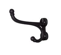 HomeHarmony® Antique Style Cast Iron Wall Mounted Double Coat Hooks available in 5 Designs (1814)