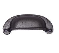HomeHarmony® Cast Iron Decorative Victorian Style Cupboard Cabinet Door Pull Handles Available in 12 Vintage Designs (2255)