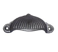 HomeHarmony® Cast Iron Decorative Victorian Style Cupboard Cabinet Door Pull Handles Available in 12 Vintage Designs (2309)