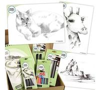 HomeHobby by 3L Sketch Studio Kit Plus ∙ Cat by Robin Berry ∙ Intermediate, Multiple, (66 Pcs)