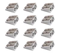HomeHobby by 3L | Two Hole Pencil Sharpener | Silver | Pack of 12