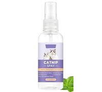HomeHom Catnip Spray for Cats & Kittens - Anti-Scratch Training, Stress Relief & Play Aid, Transparent Formula, 60 ml