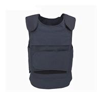 Homeilteds Security Guard Vest Stab-resistant Vest Cs Field Genuine Tactical Vest Clothing Cut Proof Protecting Hunting Military Vest Waistcoat (Color : Black)